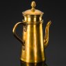 Купить Кофейник выполненный в классической форме, латунь, медь, пищевое лужение оловом, латунь, медь, пищевое лужение оловом, Западная Европа, 1930-1950 гг.