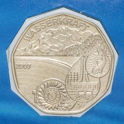 купить Австрия 5 евро 2003 Гидроэнергетика BU