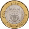 Купить Финляндия 5 евро (euro) 2010 Провинция Варсинайс-Суоми