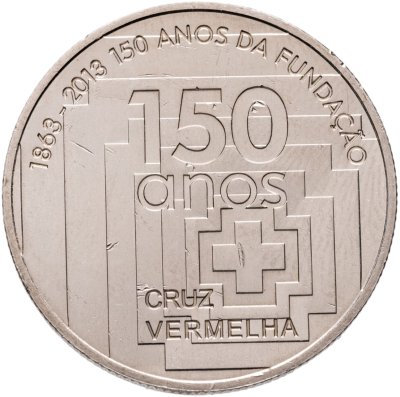 купить Португалия 2,5 евро (euro) 2013 "150 лет Португальскому Красному Кресту"