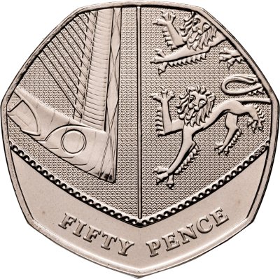 купить Великобритания 50 пенсов (pence) 2011