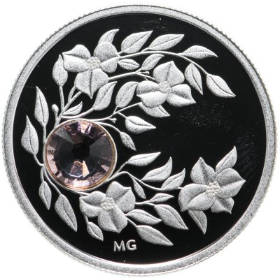 Купить Канада 3 доллара 2012 "Рожденному в июне. Александрит" в футляре, с сертификатом