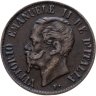 Купить Италия 1 чентезимо (centesimo) 1861-1867, случайный год и монетный двор