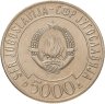 Купить Югославия 5000 динар (dinars) 1989 "Саммит неприсоединившихся государств" в буклете