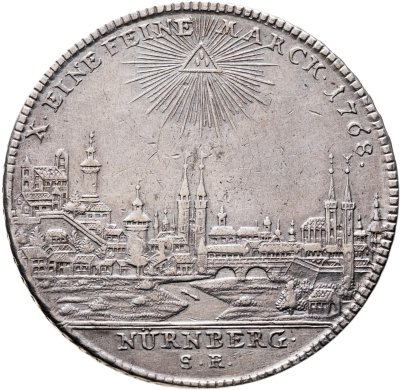 купить Нюрнберг 1 талер 1768