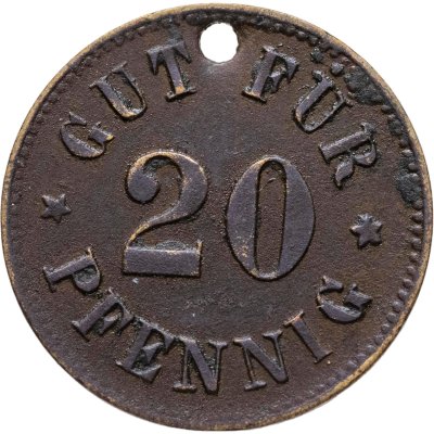 купить Германия (нотгельд) 20 пфеннигов ND