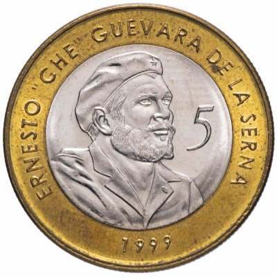 купить Куба 5 песо 1999 "Эрнесто Че Гевара"