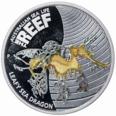 купить Австралия 50 центов (cents) 2009 "Австралийские рифы: Морской дракон"