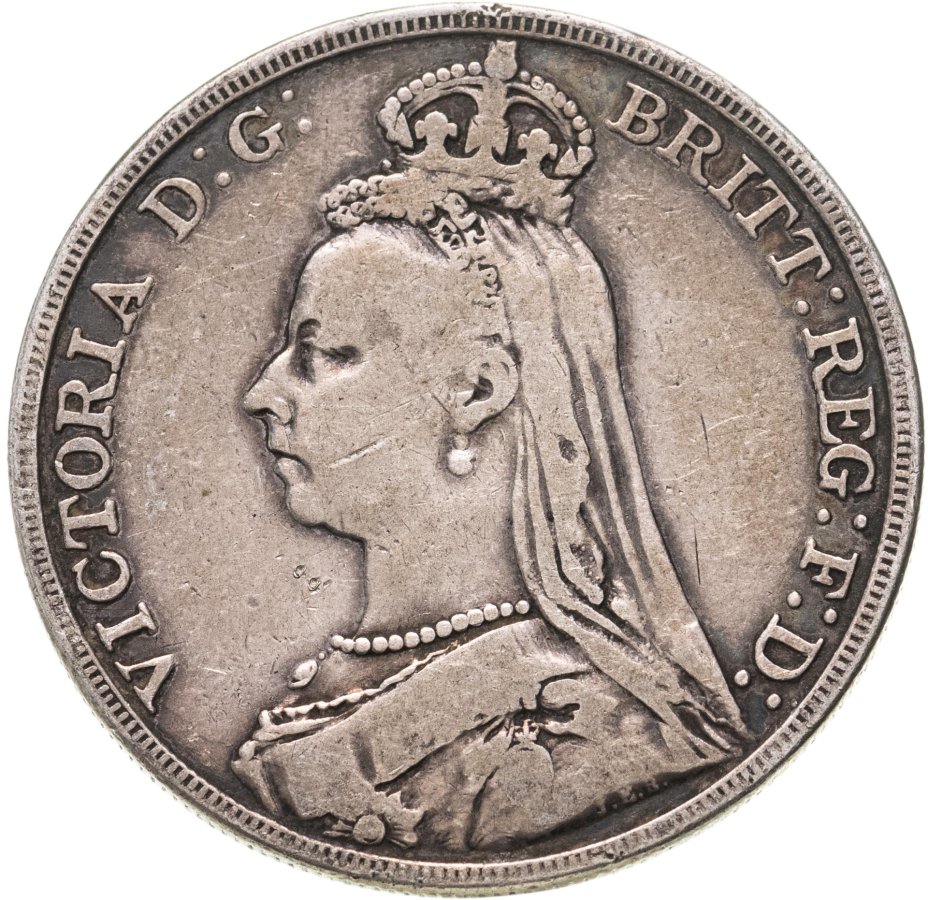 Пенни монета Викторианская эпоха.