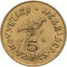 Купить Новые Гебриды 5 франков (francs) 1970
