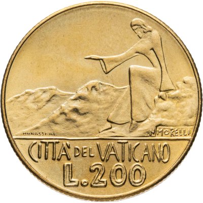 купить Ватикан 200 лир (lire) 1978