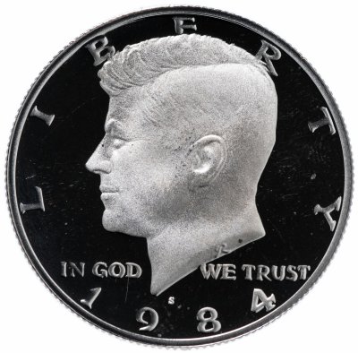 купить США 50 центов (1/2 доллара, half dollar) 1984 S "Kennedy Half Dollar"