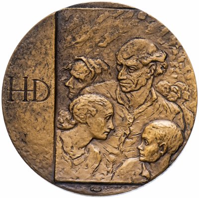 Купить Медаль "Памяти Оноре Домье"