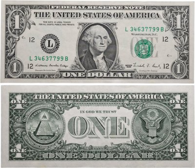 купить США 1 доллар 1988 (Pick 480а) L-Сан Франциско