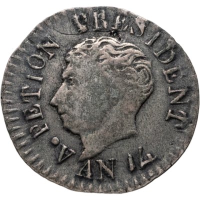 купить Гаити 12 сантимов (centimes) 1817