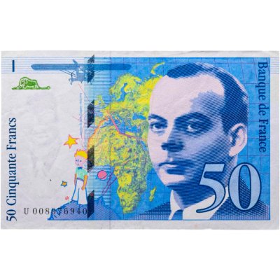 купить Франция 50 франков 1993 года (Pick 157b)