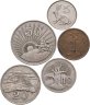 Купить Зимбабве, набор монет 1-50 центов 1980 (5 шт.)