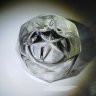 Купить Солонка с ромбовидным декором, стекло, гранение, Российская империя, 1880-1915 гг.
