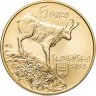 Купить Словакия 5 евро 2022 "Серна" в капсуле