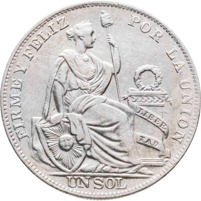 купить Перу 1 соль (sol) 1934