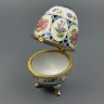 Купить Яйцо-шкатулка с цветочным декором, фарфор, деколь, золочение, Западная Европа, 1990-2010 гг.