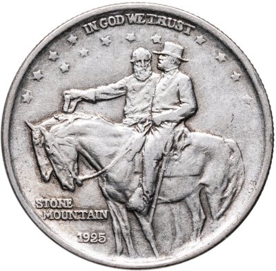 купить США 50 центов (1/2 доллара, half dollar) 1925 "Мемориал Стоун-Маунтин"