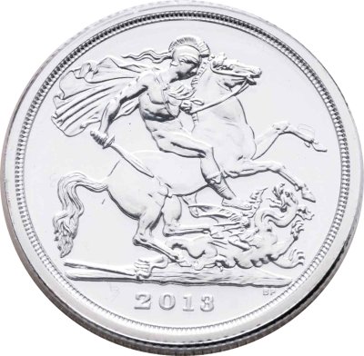 купить Великобритания 20 фунтов (pounds) 2013 "Святой Георгий и дракон" в буклете