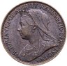 Купить Великобритания 1 фартинг (farthing) 1898