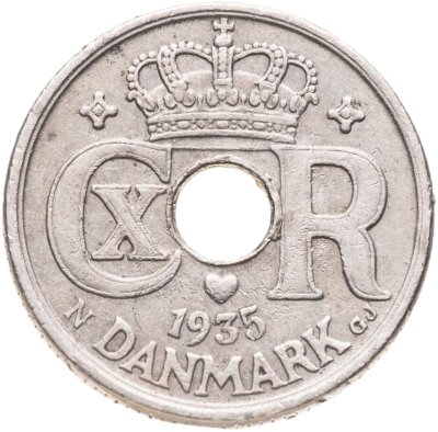 купить Дания 10 эре (ore) 1935