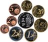 Купить Монако 2004 набор из 8-ми монет PROOF и 5 евро 2004 "Князь Ренье III" в футляре с сертификатом