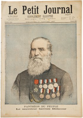 Купить Газета "Le Petit Journal" выпуск № 322 от 17 января 1897