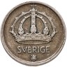 Купить Швеция 25 эре (ore) 1947