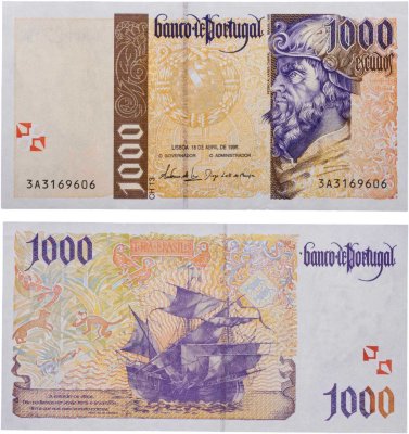купить Португалия 1000 эскудо 1998