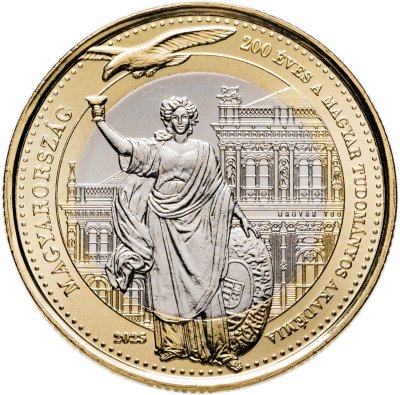 купить Венгрия 200 форинтов 2025 "Академия наук"