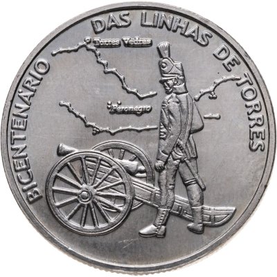 купить Португалия 2,5 евро 2010 "200 лет линии обороны Торреш-Ведраш"