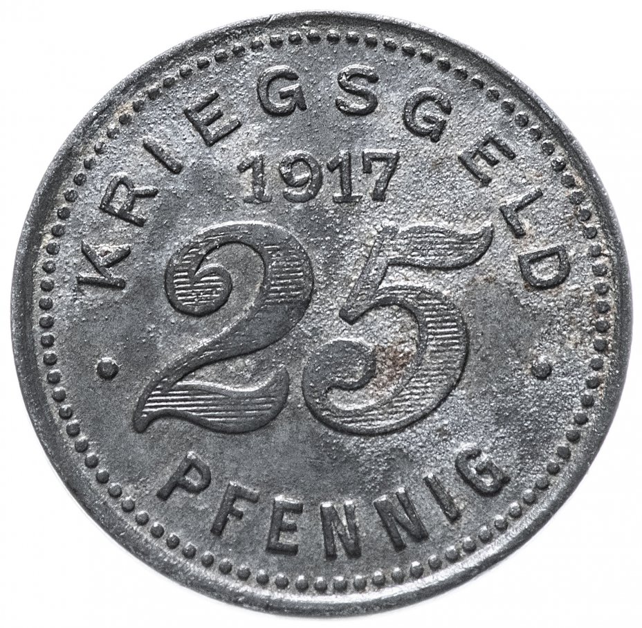 купить Германия (Вельберт) нотгельд  25 пфеннигов 1917