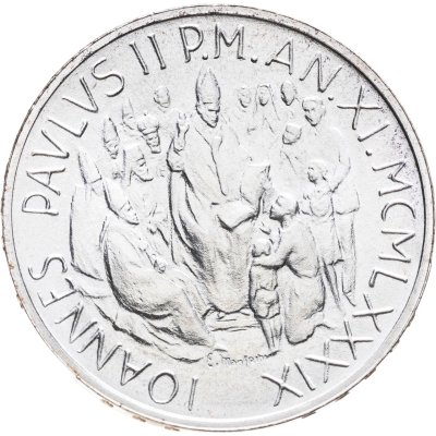 купить Ватикан 1000 лир (lire) 1989