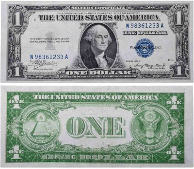 купить США 1 доллар 1935 series 1935 A