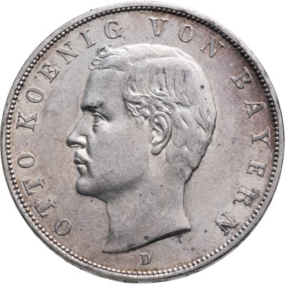 купить Германская империя (Бавария) 3 марки (mark) 1909 D