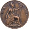 Купить Великобритания 1 фартинг (farthing) 1909