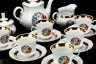 Купить Сервиз чайный "Мадонна" на 6 персон (15 предметов), фарфор, деколь, золочение, Thun (Тун), Чехословакия, 1970-1990 гг.