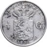 Купить Голландская Ост-Индия 1/4 гульдена (gulden) 1896