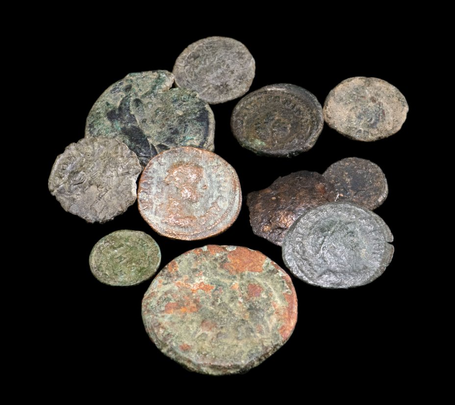 купить Лот античных монет, II-V вв (11 штук)