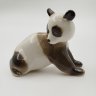 Купить Статуэтка "Панда", автор П.П. Веселов, фарфор, роспись, Ленинградский фарфоровый завод (ЛФЗ), СССР, 1970-1980 гг.