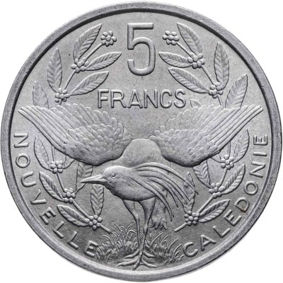 купить Новая Каледония 5 франков (francs) 1952