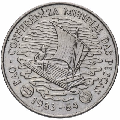 купить Мозамбик 50 метикал 1983 "Международная конференция по рыболовству 1983-1984 гг."