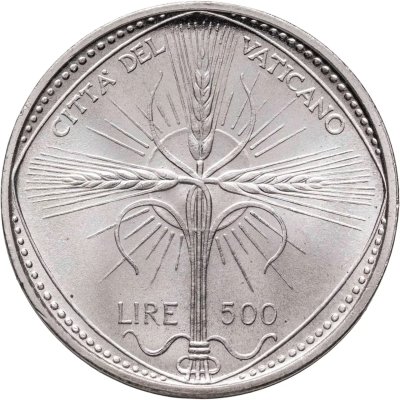 купить Ватикан 500 лир (lire) 1968