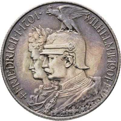 купить Германия (Империя) 2 марки (mark) 1901 "200 лет Пруссии"