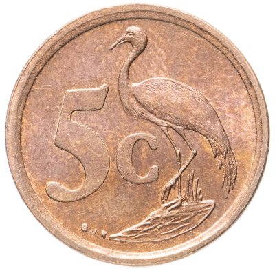 купить ЮАР 5 центов (cents) 1996