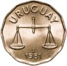 Купить Уругвай 50 сентесимо (centesimos) 1981